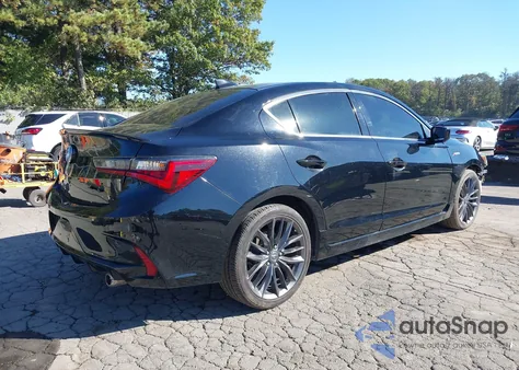 2021 Acura Ilx Premium A-Spec Packages/Technology A-Spec Packages from USA, damaged, VIN 19UDE2F86MA009850